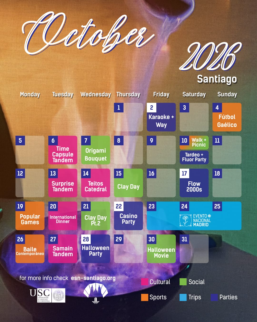 Eventos del mes en Santiago